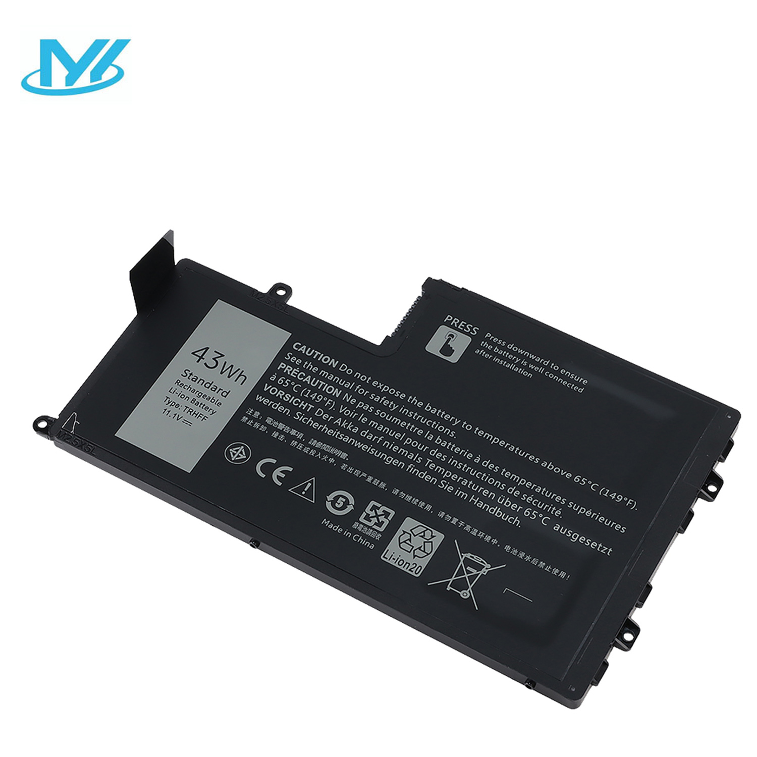 TRHFF rechargeable lithium ion Notebook battery Laptop battery 01V2F6 01V2F6 0DFVYN 0PD19 58DP4 5MD4V 86JK8 DFVYN 11.1V 43Wh for Dell laptop 5445 5447 5448 5545 5547 5548