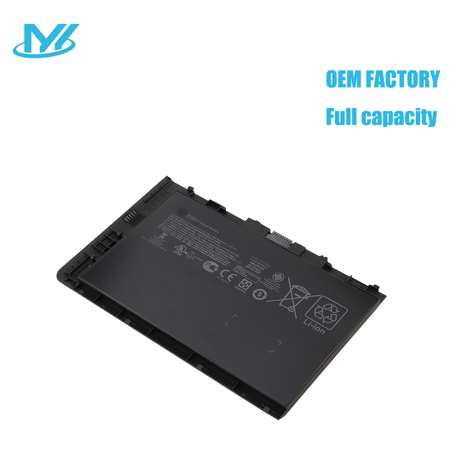 BT04XL rechargeable lithium ion Notebook battery Laptop battery 14.8V 52Wh for HP laptop EliteBook Folio 9470m