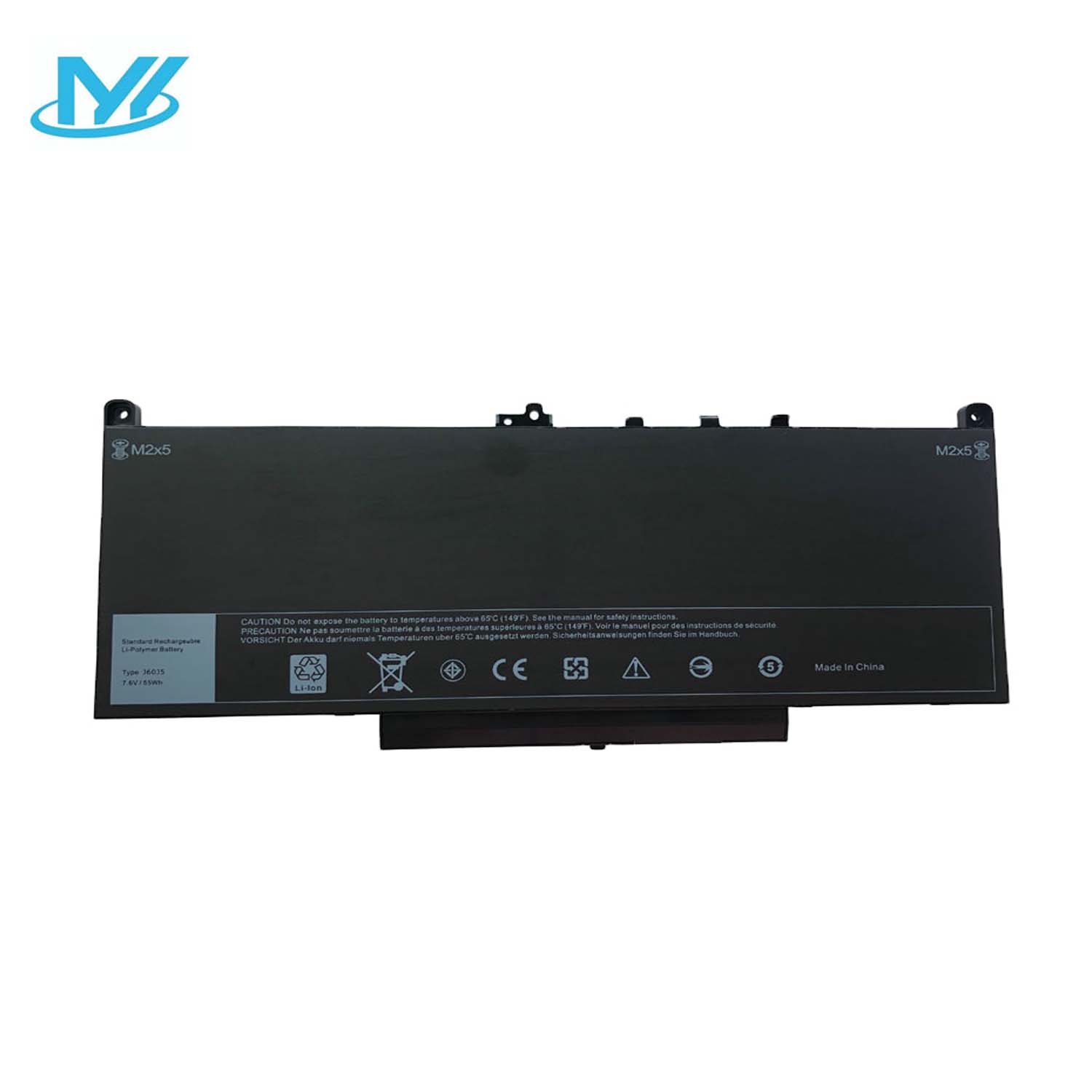 J60J5 R1V85 451-BBSX 451-BBSY Primary Laptop Battery lithium ion battery Replacement for Dell Latitude E7270 P26S001 E7470 P61G001 Series Notebook