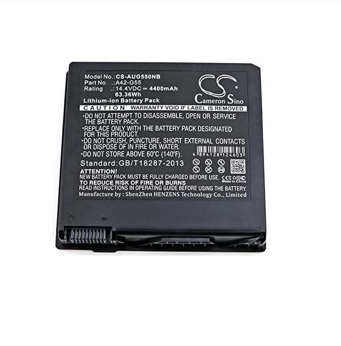 Best Seller OEM Manufacturer laptop battery lithium ion batteries A42-G55 for Asus G55 G55V G55VM G55VW Series 