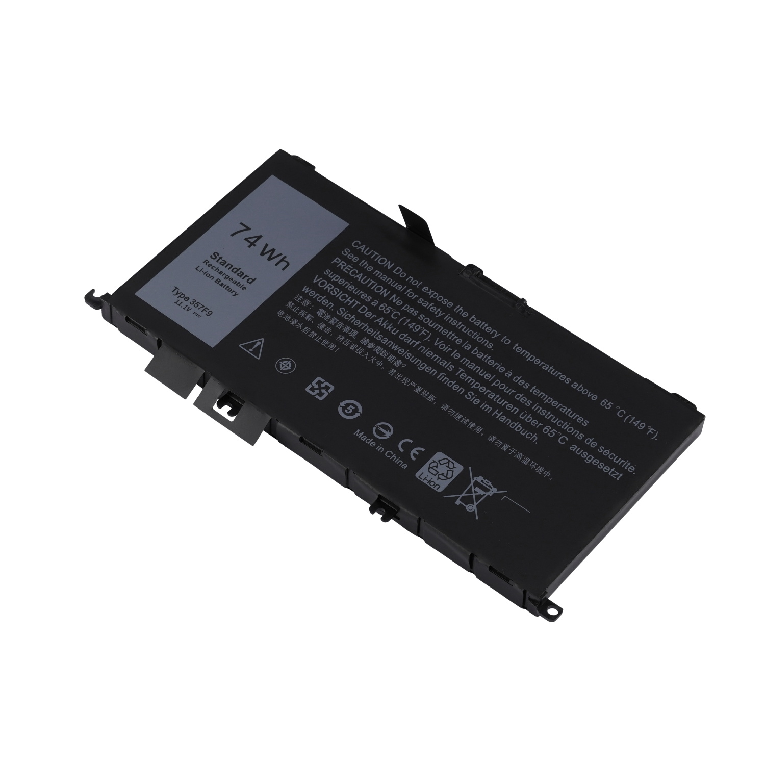 357F9 11.1V 74Wh Replacement Laptop Battery for Dell Laptop Inspiron 15 7000 7557 7559 7566 7567 5576 5577 INS15PD Series Notebook
