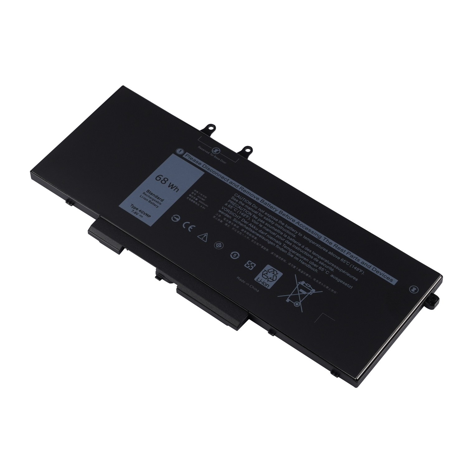 4GVMP 7.6V 68Wh Lithium ion batteries laptop battery For Dell Latitude 5400 5500 Precision 3540 laptop